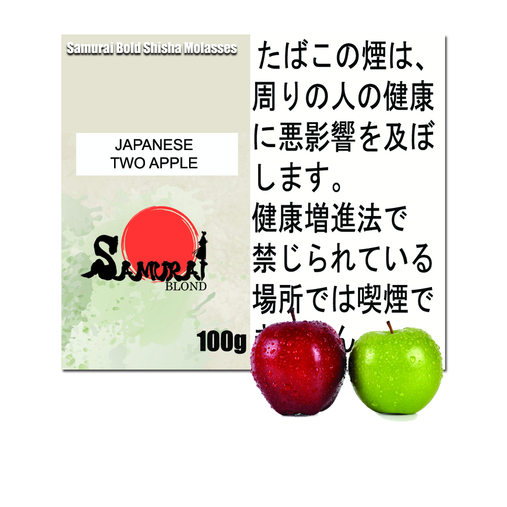 ジャパニーズダブルアップル サムライブロンド Samurai Blond シーシャ用フレーバー 100g