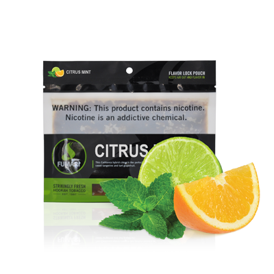 Citrus Mint(シトラスミント) fumari フマリ シーシャ・水タバコ フレーバー 100g