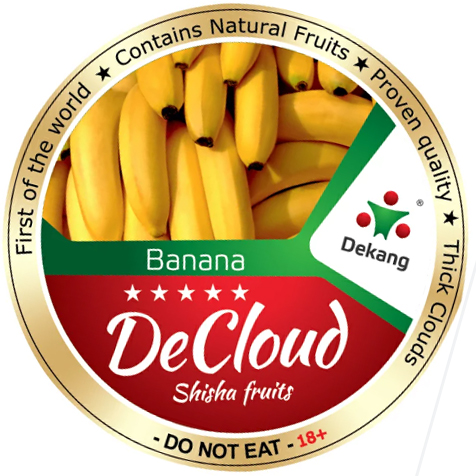 バナナ (BANANA) DECLOUD デクラウド ノーニコチン シーシャ・水タバコ用フレーバー 50g