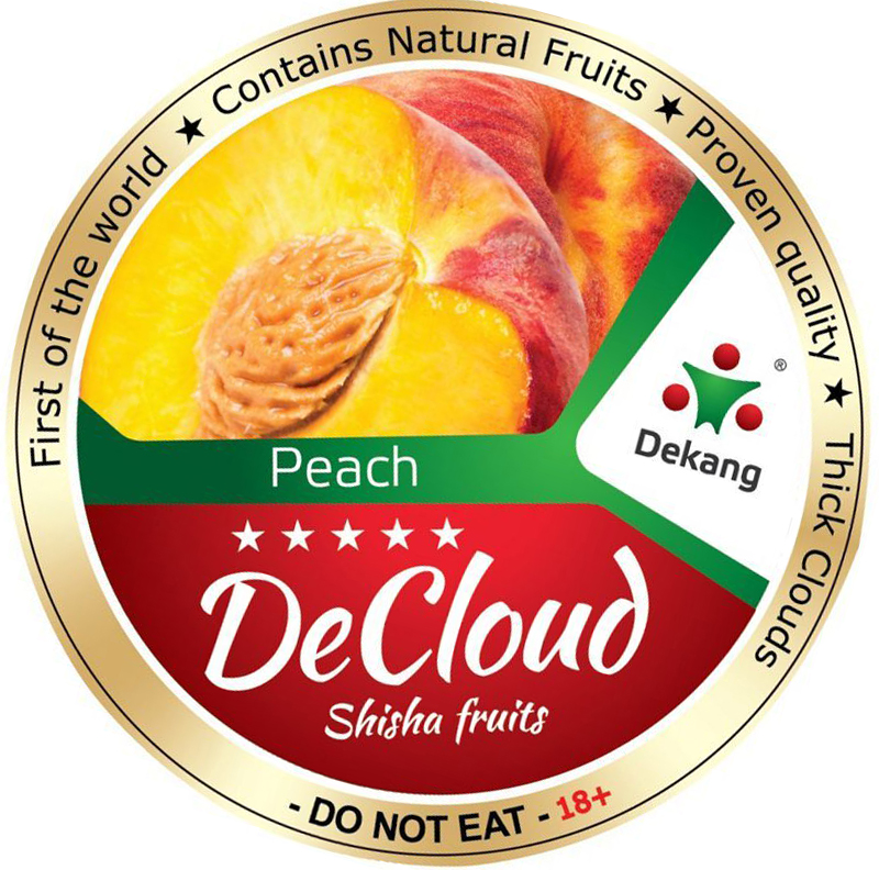 桃 (PEACH) DECLOUD デクラウド ノーニコチン シーシャ・水タバコ用フレーバー 50g