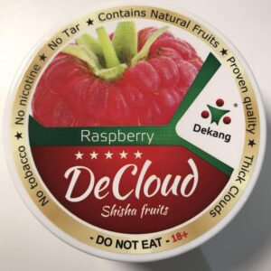 ラズベリー (RASPBERRY)　DECLOUD 　デクラウド 　ノーニコチン 　 シーシャ・水タバコ用フレーバー　50g