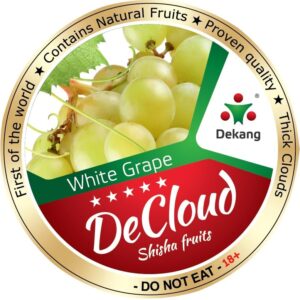 ホワイトグレープ (WHITE GRAPE)　DECLOUD 　デクラウド 　ノーニコチン 　 シーシャ・水タバコ用フレーバー　50g