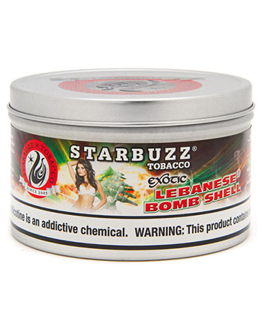 Lebanese Bombshell(レバニーズボムシェル) スターバズ STARBUZZ シーシャ・水タバコ フレーバー 100g