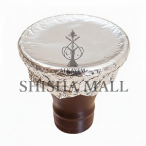 シーシャボウルにアルミホイルを巻く方法