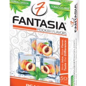 ピーチ アイス (PEACH ICE) FANTASIA ファンタジー ノーニコチン シーシャ用フレーバー 50g