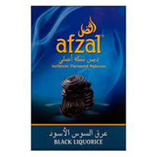 ブラックリコリス (Black Liquorice) アフザル Afzal シーシャ・水タバコ用フレーバー 50g