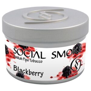 ブラックベリー　（BLACK BERRY) 　SOCIAL SMOKE　 ソーシャルスモーク　シーシャ・水タバコ用フレーバー　100g