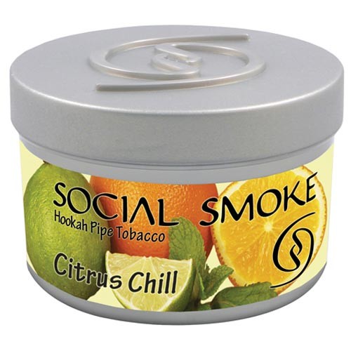 シトラスチル (CITRUS CHILL) SOCIAL SMOKE ソーシャルスモーク シーシャ・水タバコ用フレーバー 50g