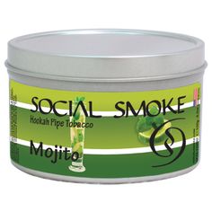 モヒート（MOJITO) 　SOCIAL SMOKE　 ソーシャルスモーク　シーシャ・水タバコ用フレーバー　50g