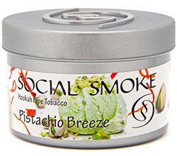 ピスタチオ　ブリーズ　（PISTACHIO BREEZE)　SOCIAL SMOKE　 ソーシャルスモーク　シーシャ・水タバコ用フレーバー　100g