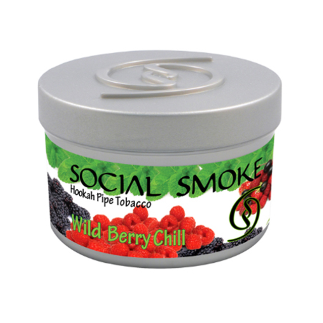 ワイルド ベリー チル(WILD BERRY CHILL) SOCIAL SMOKE ソーシャルスモーク シーシャ・水タバコ用フレーバー 50g