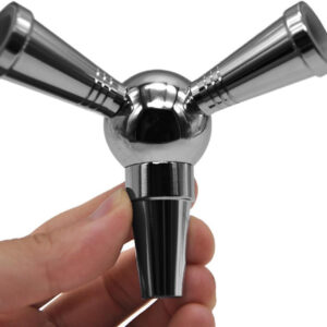 2 ホース シーシャ アダプター (1 ホース シーシャ本体で同時に 2 本のホースを使用できます。)