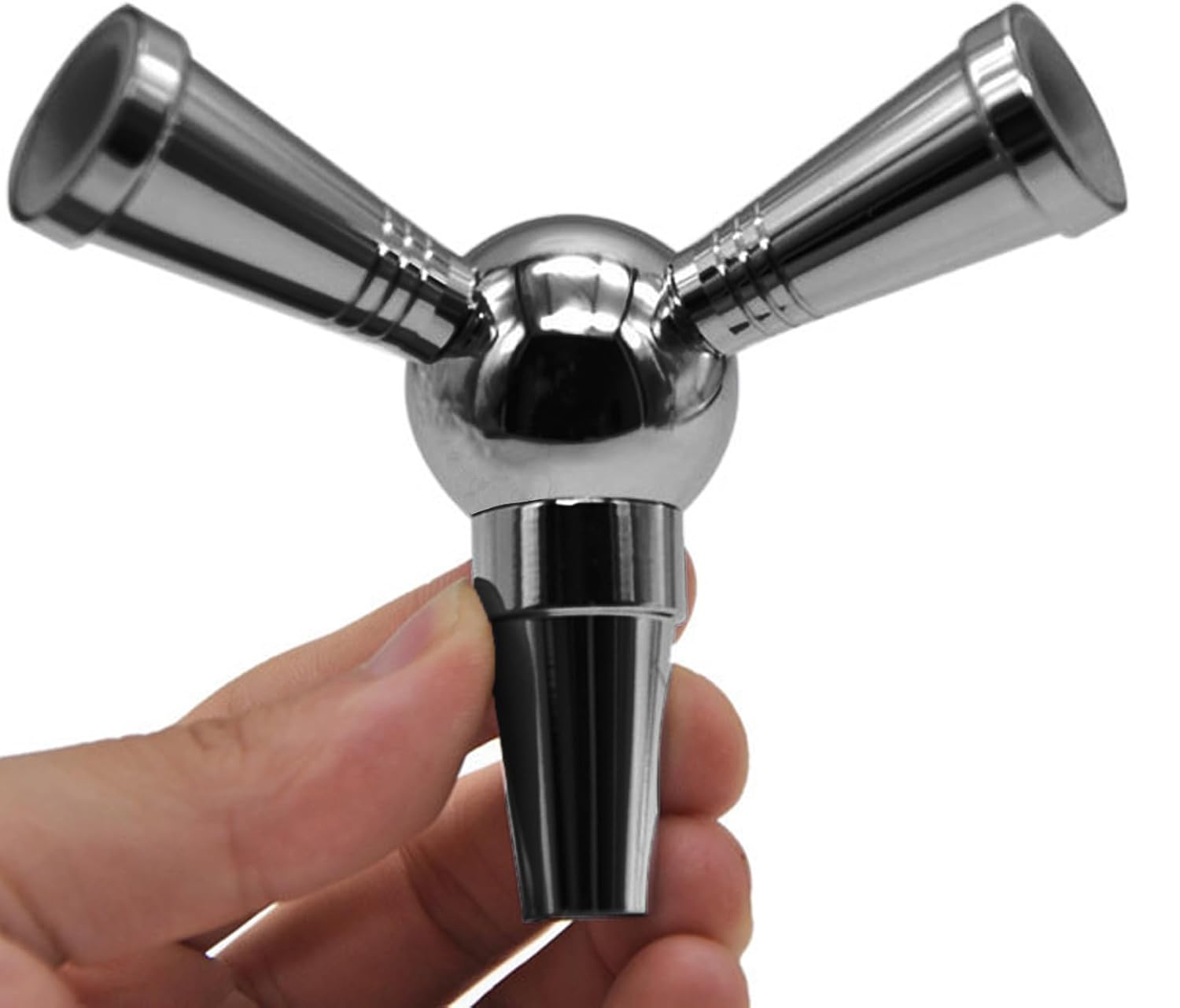 2 ホース シーシャ アダプター (1 ホース シーシャ本体で同時に 2 本のホースを使用できます。)