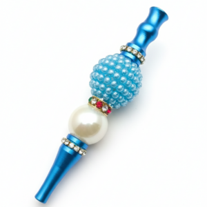 Samurai Blond ブルー アルミ アクリル シーシャ マウスピース