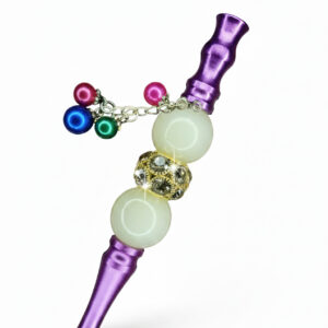 Samurai Blond 水タバコ・シーシャ用マイマウスピース（パープル）MP-IS-014