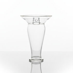 【Alkayem】手作りガラスのファンネルボウル ― 清潔で美しいシーシャ体験。シリア直輸入のハンドメイド逸品 GB-SY-F001