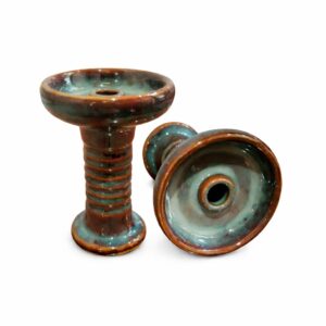 シーシャ・水タバコ用ボウル　クレー トップ TUR-0S3-Peacock