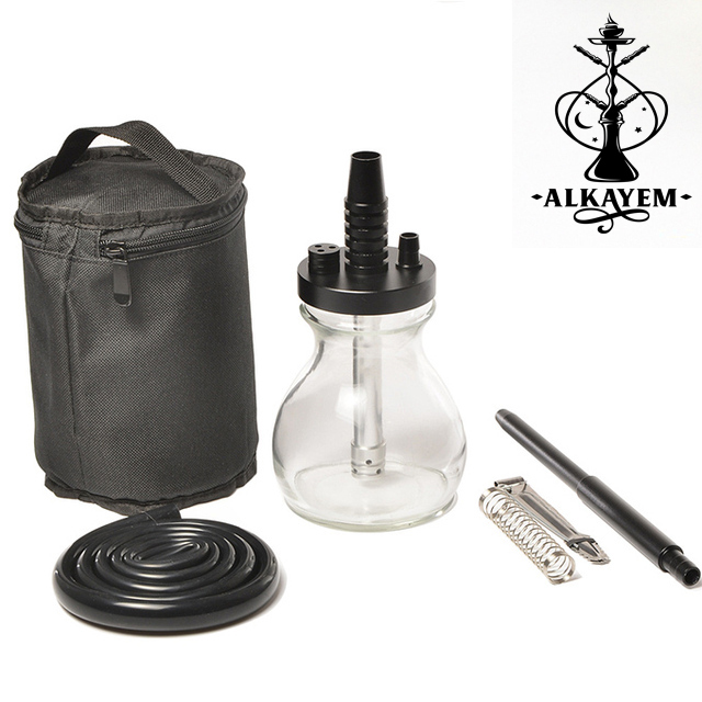 シーシャ・水タバコ パイプ Shisha set ゴーザー GOZA MIC‐777BL ブラック
