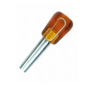 Samurai Blond ステンレス＆アクリル製 ミニ・シーシャマウスピース　TU-MP-MINI004（オレンジ色）