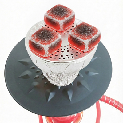 シーシャ・水タバコ正しい作り方:炭の正しい配置と熱管理