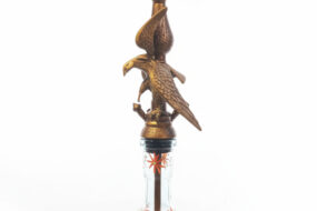 Alkayem「Eagle Brass」本格トルコ式ナルギレ – 純真鍮製ハンドメイド・イーグル彫刻モデル