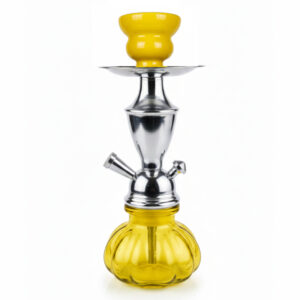 Alkayem 小型シーシャ 28cm - 濃厚な煙を楽しむコンパクトモデル（初心者・持ち運び用スターターセット選択可 MINL-013