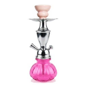 Alkayem 小型シーシャ 28cm - 濃厚な煙を楽しむコンパクトモデル（初心者・持ち運び用スターターセット選択可 MINL-0016