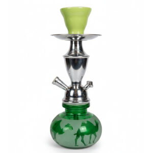 Alkayem 小型シーシャ 28cm - 濃厚な煙を楽しむコンパクトモデル（初心者・持ち運び用スターターセット選択可 MINL-002