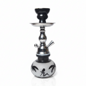 Alkayem 小型シーシャ 28cm - 濃厚な煙を楽しむコンパクトモデル（初心者・持ち運び用スターターセット選択可 MINL-0021