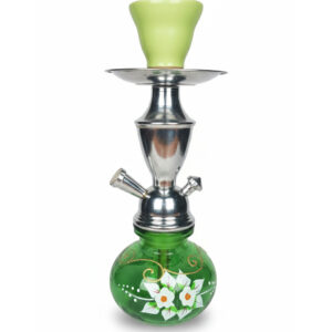 Alkayem 小型シーシャ 28cm - 濃厚な煙を楽しむコンパクトモデル（初心者・持ち運び用スターターセット選択可 MINL-004