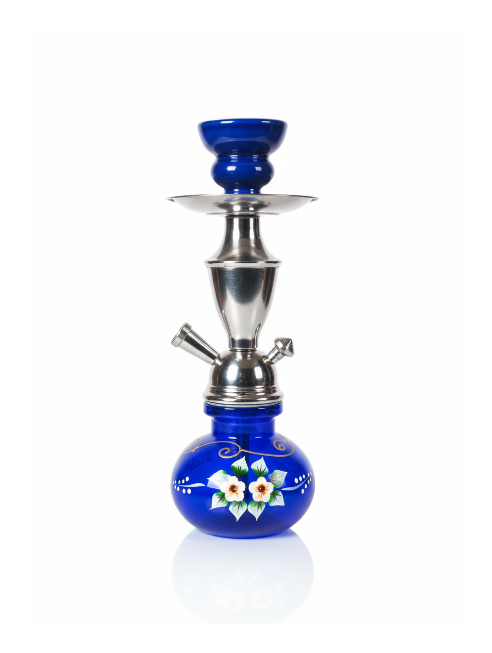 Alkayem 小型シーシャ 28cm - 濃厚な煙を楽しむコンパクトモデル(初心者・持ち運び用スターターセット選択可 MINL-009