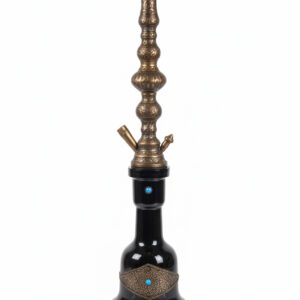 Alkayem「Areej BRASS」本格トルコA式ナルギレ – 中東の伝統が宿る、アラベスク彫金が美しい至高のクラシックモデル