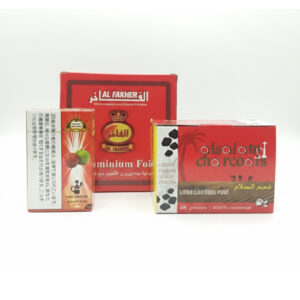 パノラマフレーバー＋アルミフォイル＋Al-salamココナツ炭L48ターターキット