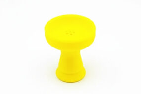 【Alkayem】シリコン製シーシャボウル – イエロー – 割れない・熱くならない・パッキン不要のビッグサイズボウル